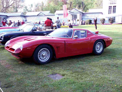 Bizzarrini 5300 GT the original Note the air intakes to cool the rear