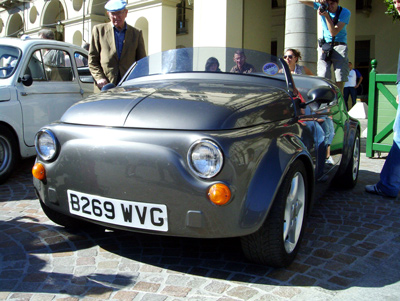  designed by Peter Stevens in 1993 based on a tuned Fiat 126 base