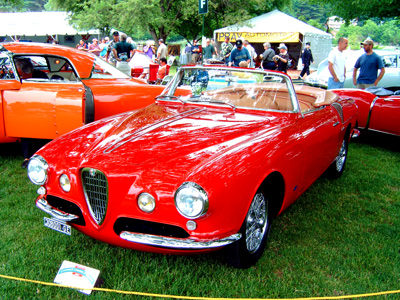 1955 Alfa Romeo Ghia 1900 Super Sprint Cabriolet