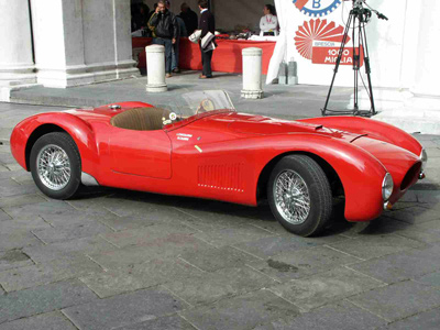 This stunning 1947 Fiat Volpini was built by Colli Coachworks of Milan