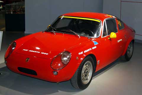 Turin Abarth show Fiat Abarth 1000 Bialbero GT of 1961 was derived from the 