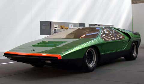 1968 Carabo Alfa Romeo on a Tipo 33 chassis by Bertone