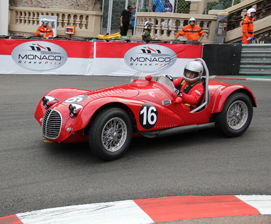 That's why we could see this Maserati A6GCS in action at Monaco 