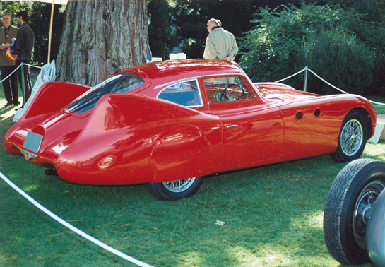 This car was the genesis of the Pininfarina Cisitalia 202