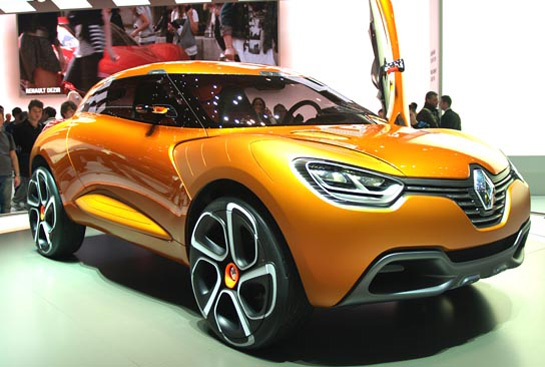 Renault Capture a concept car preview of the future