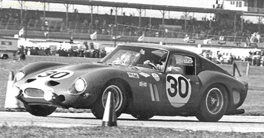 A contemporary image of 3223 GT at the 1966 Daytona 24 Hour